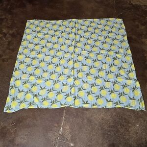 Milkbarn Lemon Organic Cotton Muslin Swaddle Blanket 47"x47"